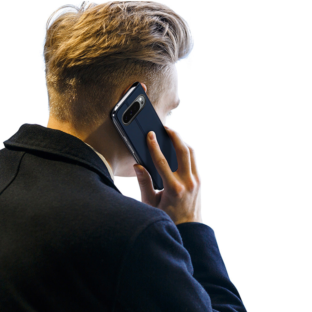 Handyhülle mit Klappe für Google Pixel 11 Pro XL, Dux Ducis Skin Pro, Dunkelblau