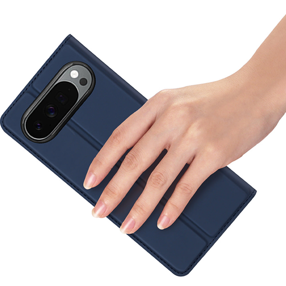Handyhülle mit Klappe für Google Pixel 11 Pro XL, Dux Ducis Skin Pro, Dunkelblau