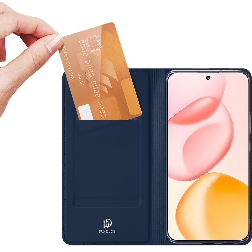 Handyhülle mit Klappe für Honor 400, Dux Ducis Skin Pro, Dunkelblau