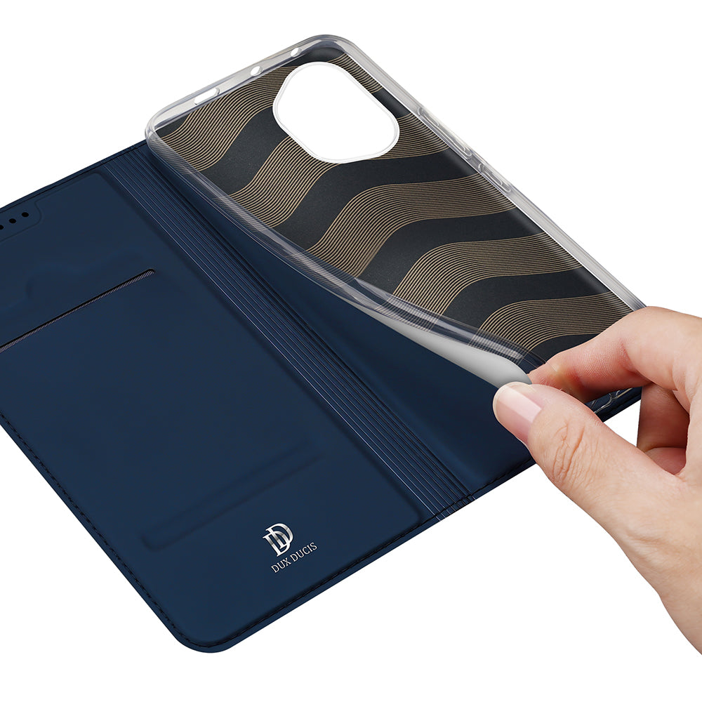 Handyhülle mit Klappe für Honor 400, Dux Ducis Skin Pro, Dunkelblau