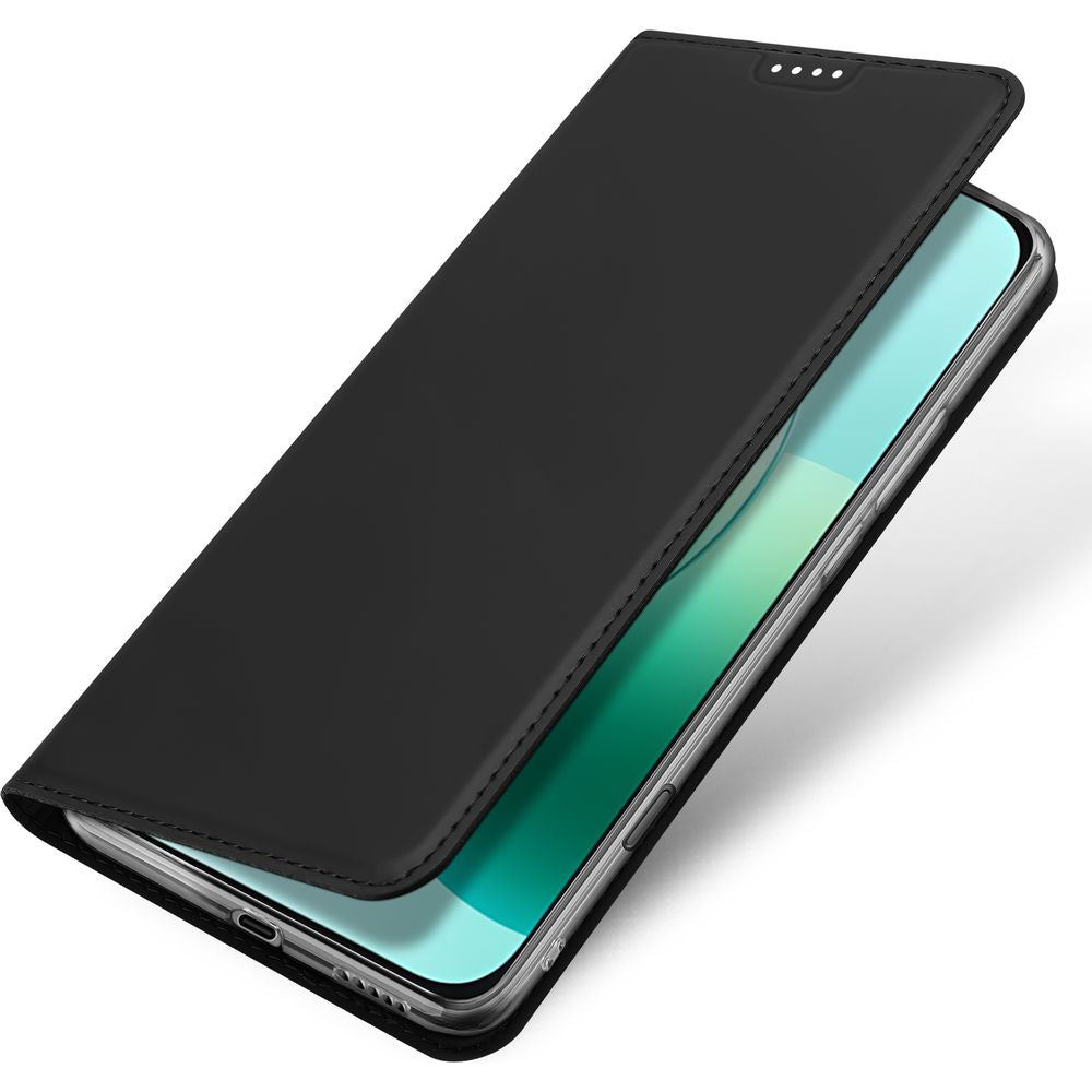 Handyhülle mit Klappe für Honor 400 Lite, Dux Ducis Skin Pro, Schwarz