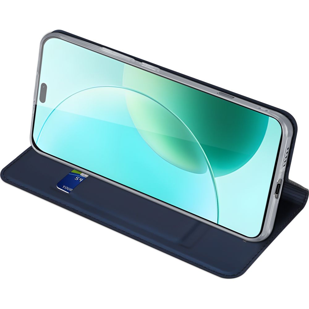 Handyhülle mit Klappe für Honor 400 Lite, Dux Ducis Skin Pro, Dunkelblau