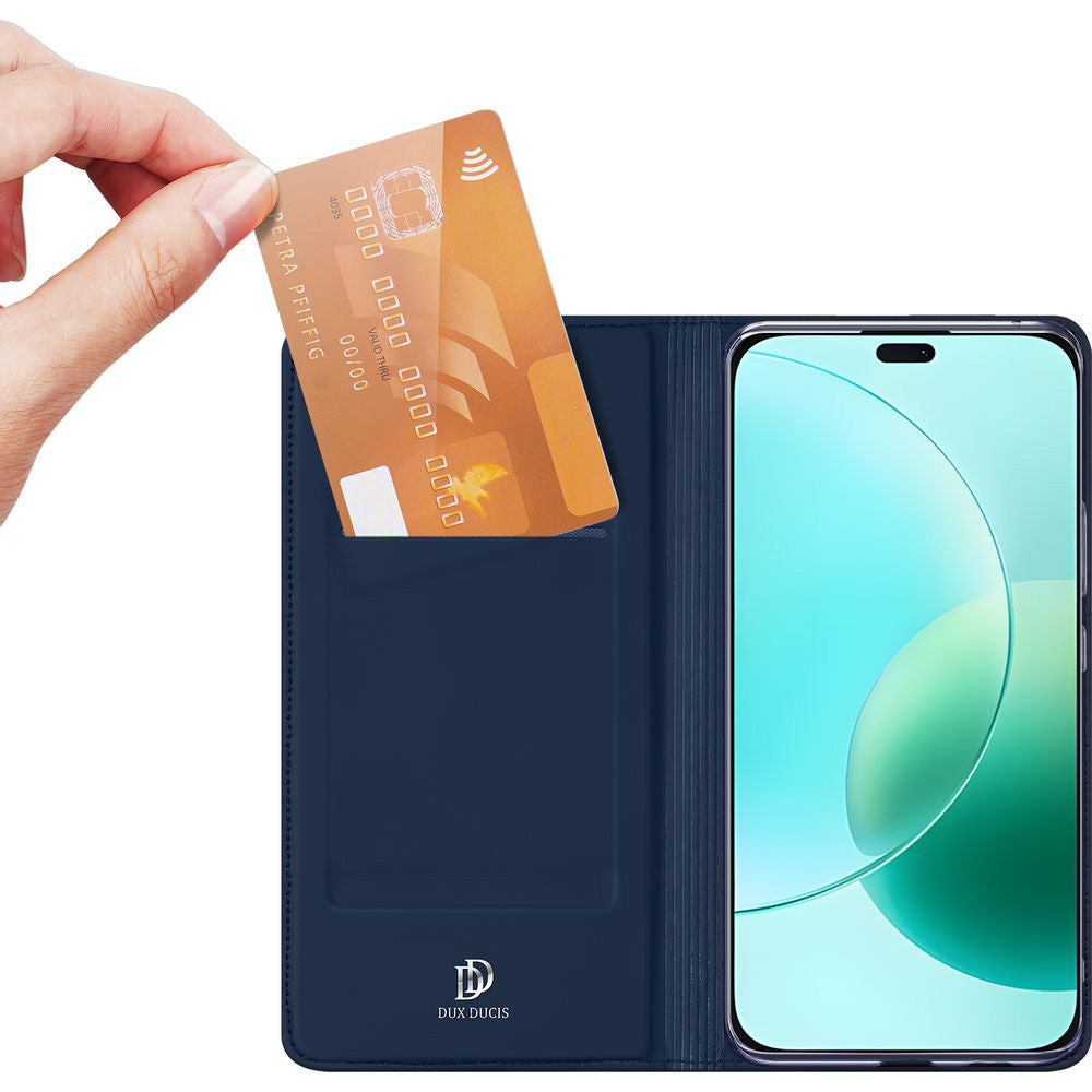 Handyhülle mit Klappe für Honor 400 Lite, Dux Ducis Skin Pro, Dunkelblau