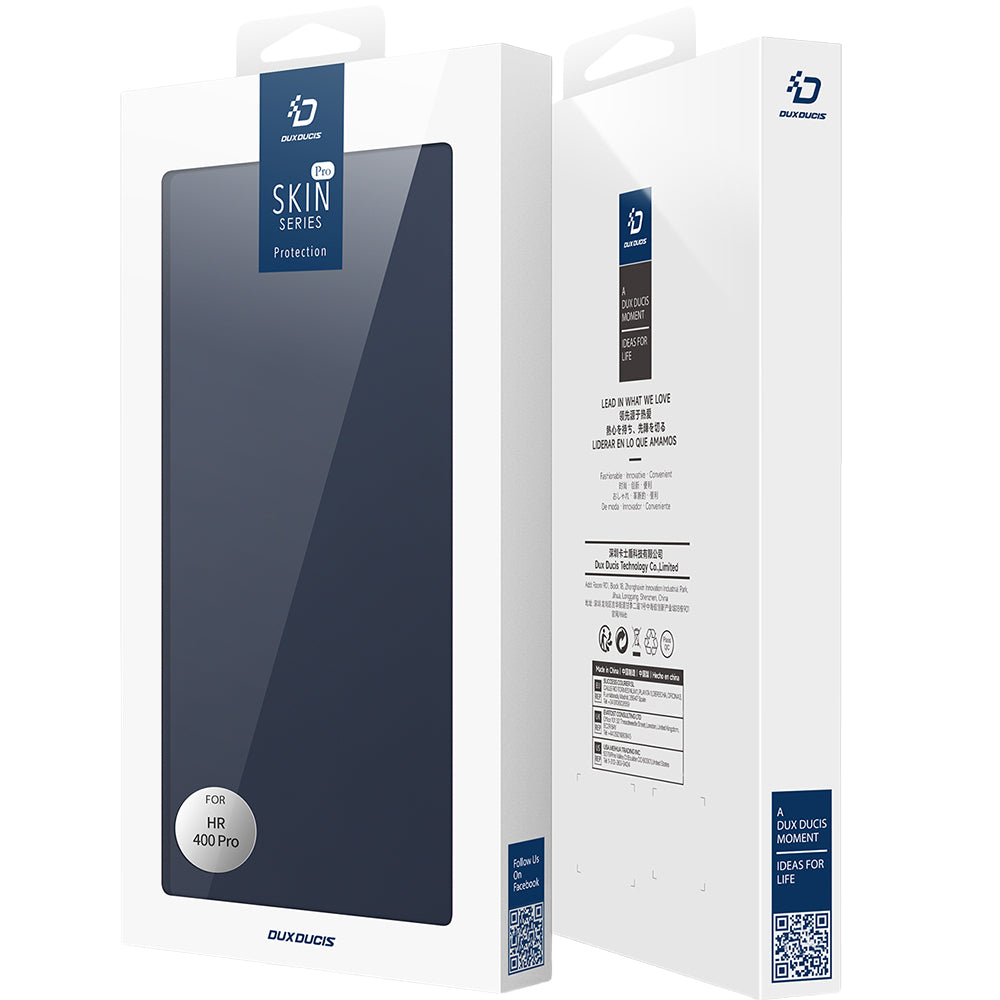 Handyhülle mit Klappe für Honor 400 Pro, Dux Ducis Skin Pro, Dunkelblau