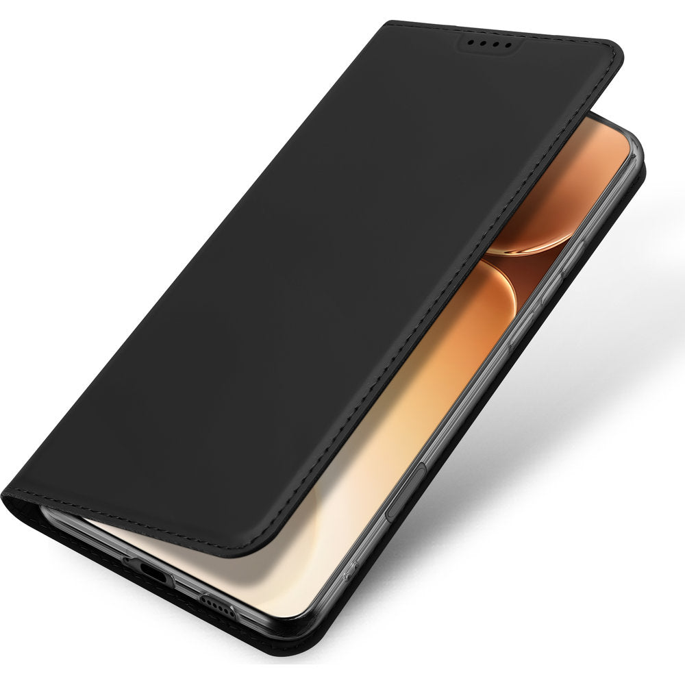 Handyhülle mit Klappe für Honor 600 5G / 600 Pro 5G, Dux Ducis Skin Pro, Schwarz