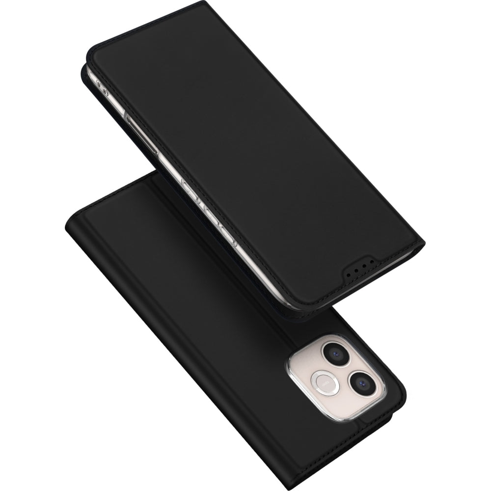 Handyhülle mit Klappe für Honor 600 Lite 5G, Dux Ducis Skin Pro, Schwarz