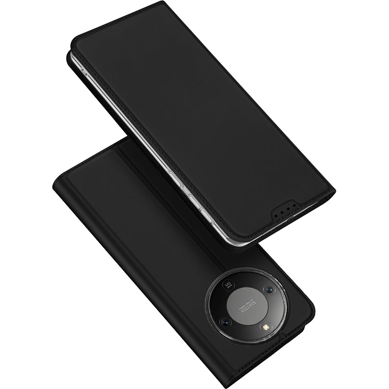 Handyhülle mit Klappe für Honor Magic 8 Lite, Dux Ducis Skin Pro, Schwarz