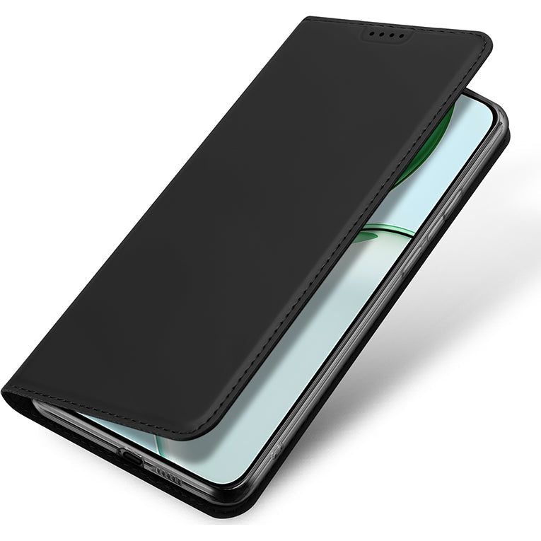 Handyhülle mit Klappe für Honor Magic 8 Lite, Dux Ducis Skin Pro, Schwarz