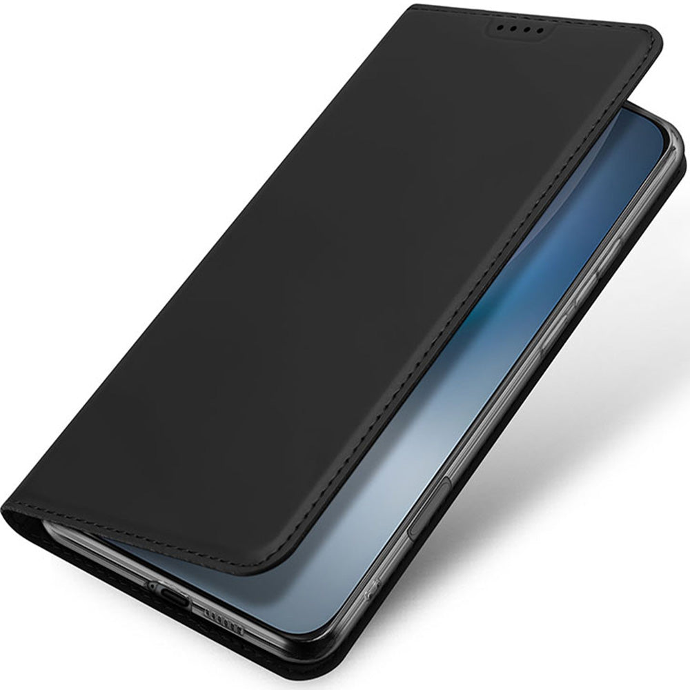 Handyhülle mit Klappe für Honor Magic8 Pro, Dux Ducis Skin Pro, Schwarz