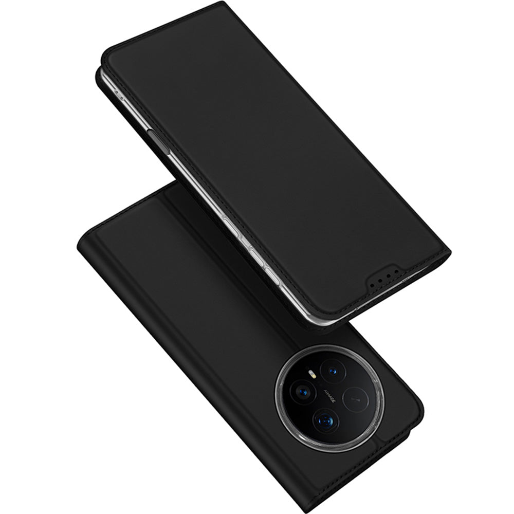 Handyhülle mit Klappe für Honor Magic8 Pro, Dux Ducis Skin Pro, Schwarz
