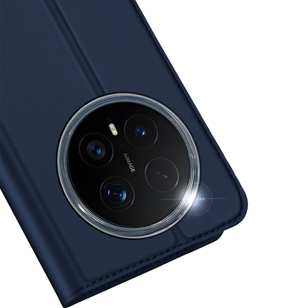 Handyhülle mit Klappe für Honor Magic8 Pro, Dux Ducis Skin Pro, Dunkelblau