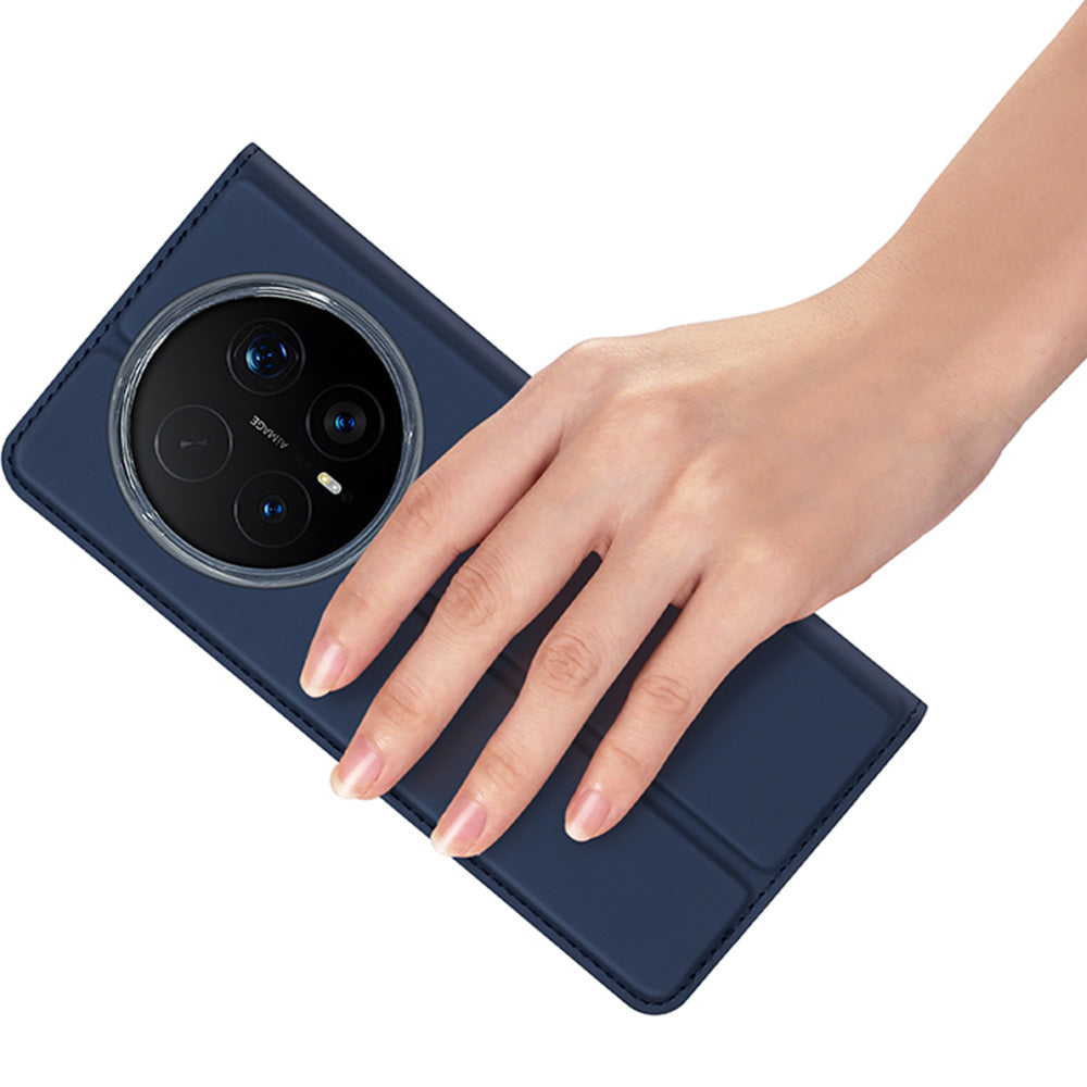 Handyhülle mit Klappe für Honor Magic8 Pro, Dux Ducis Skin Pro, Dunkelblau