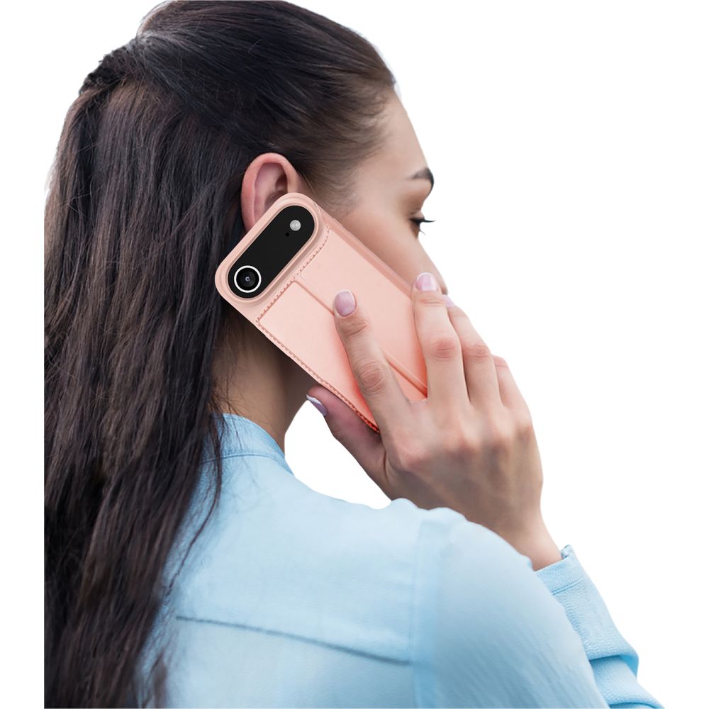 Handyhülle mit Klappe für iPhone Air, Dux Ducis Skin Pro, Rosa