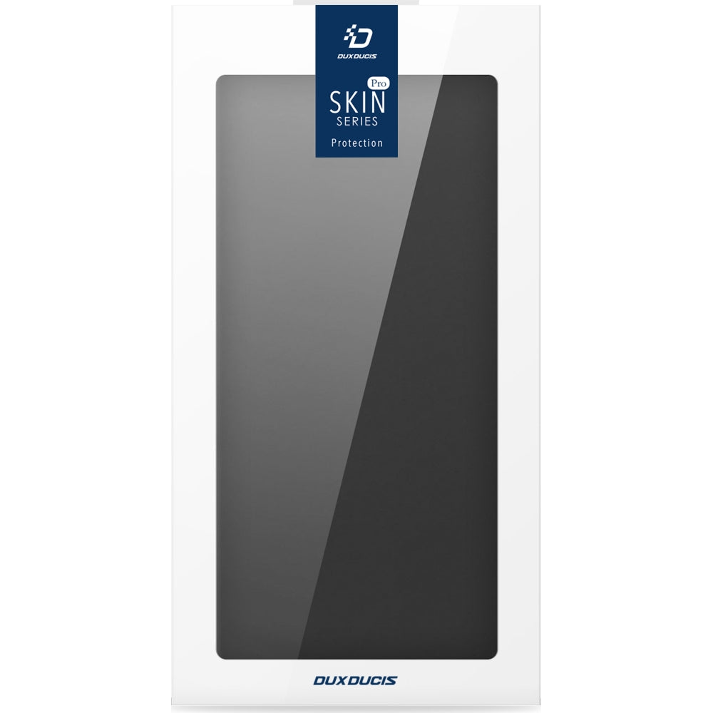 Handyhülle mit Klappe für iPhone 17, Dux Ducis Skin Pro, Schwarz
