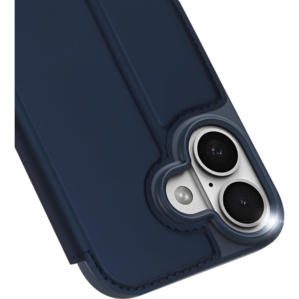 Handyhülle mit Klappe für iPhone 17, Dux Ducis Skin Pro, Dunkelblau