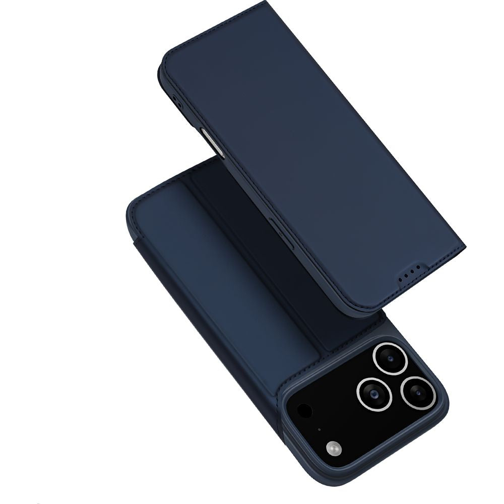Handyhülle mit Klappe für iPhone 17 Pro Max, Dux Ducis Skin Pro, Dunkelblau