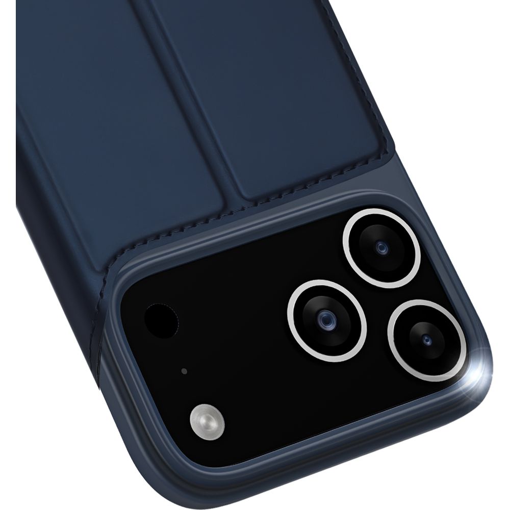 Handyhülle mit Klappe für iPhone 17 Pro Max, Dux Ducis Skin Pro, Dunkelblau