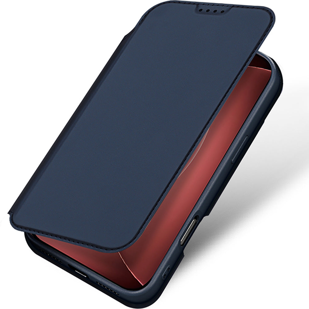 Handyhülle mit Klappe für iPhone 18 Pro / 17 Pro, Dux Ducis Skin Pro, Dunkelblau (6/11)