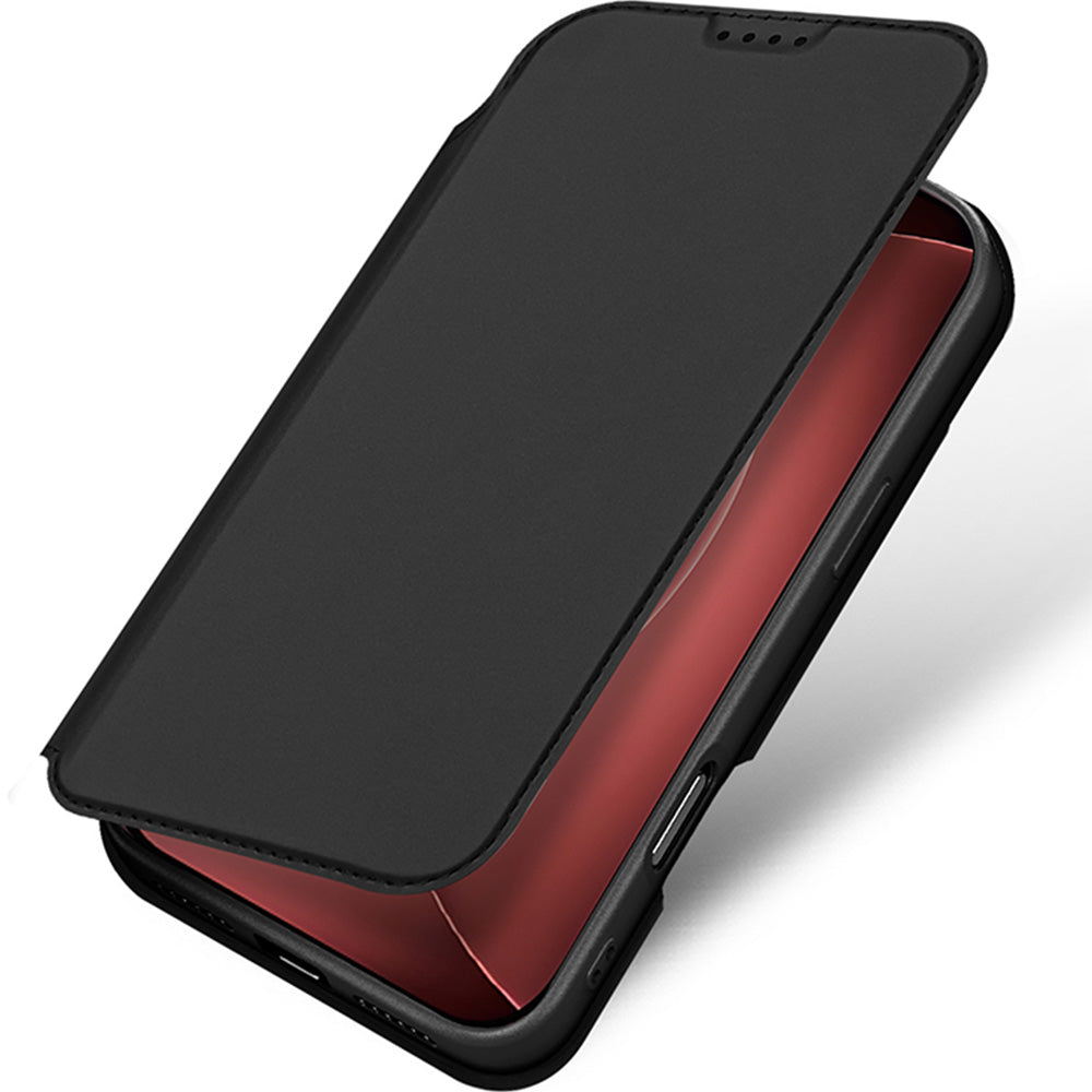Handyhülle mit Klappe für iPhone 18 Pro Max / 17 Pro Max, Dux Ducis Skin Pro, Schwarz (5/11)