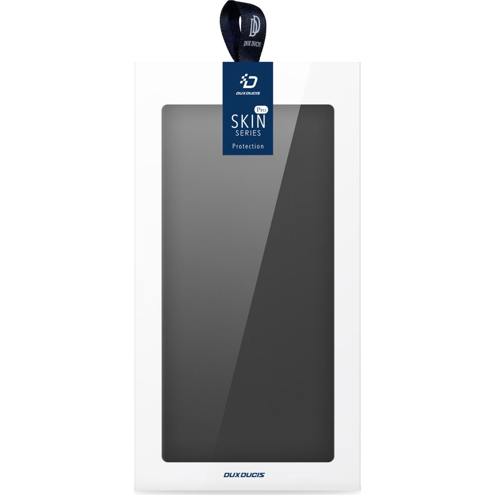 Handyhülle mit Klappe für iPhone 17e / 16e, Dux Ducis Skin Pro, Schwarz