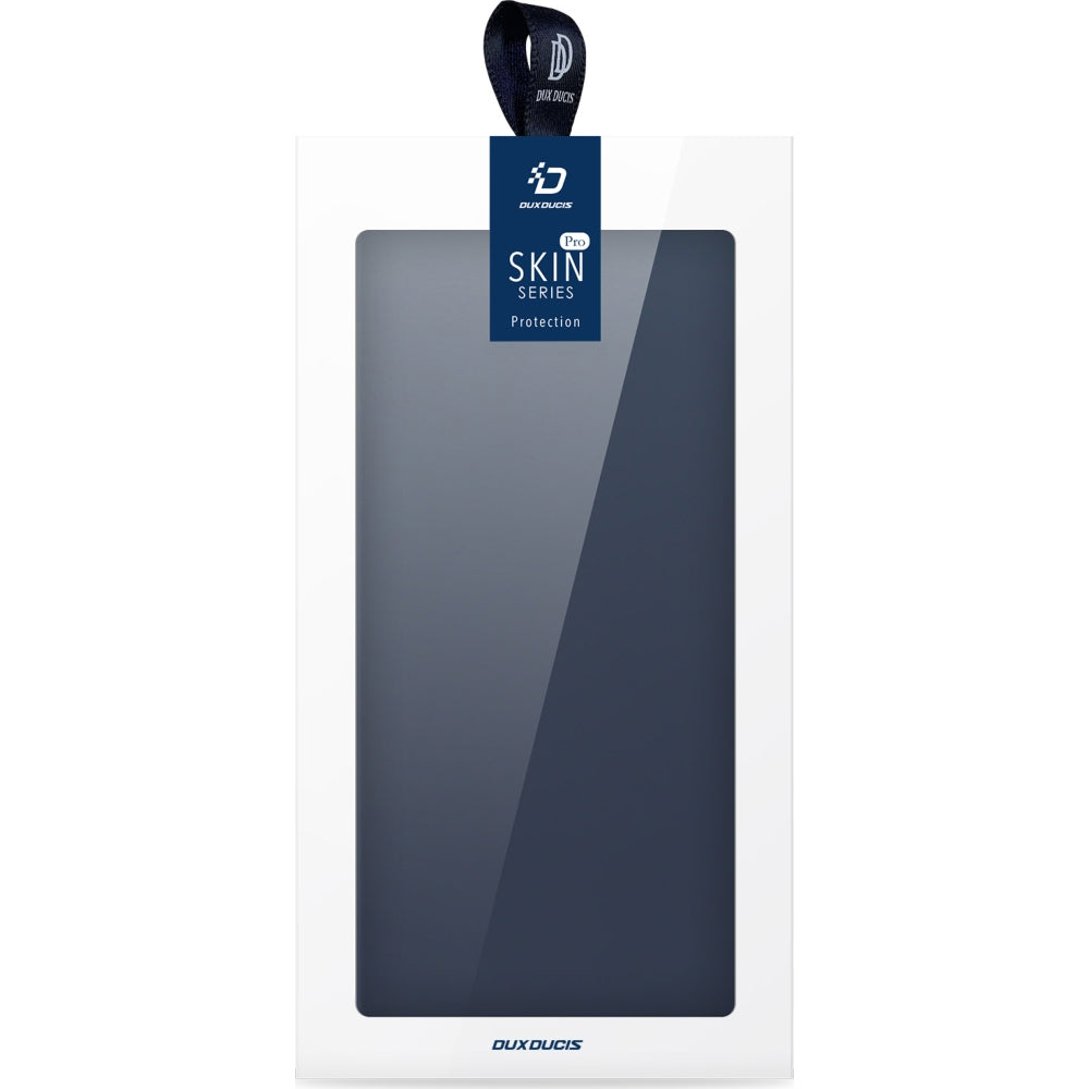 Handyhülle mit Klappe für iPhone 17e / 16e, Dux Ducis Skin Pro, Dunkelblau