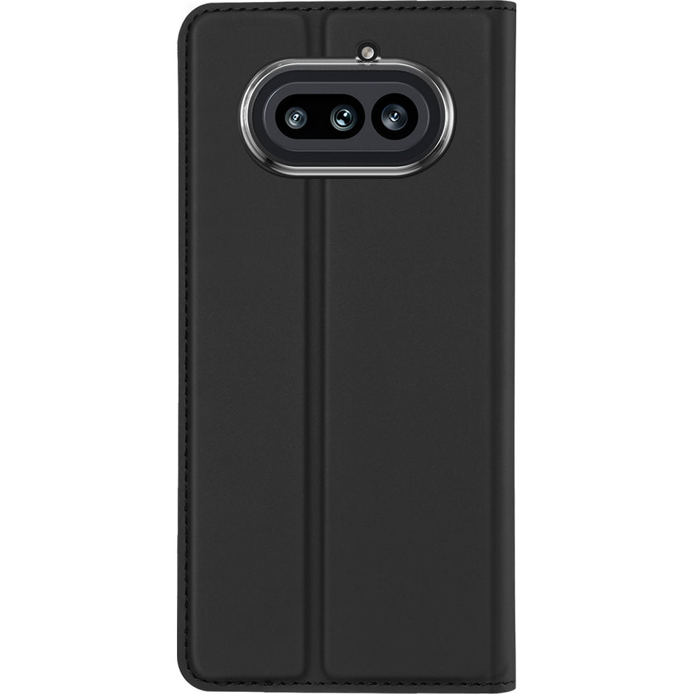 Handyhülle mit Klappe für Nothing Phone 4a, Dux Ducis Skin Pro, Schwarz