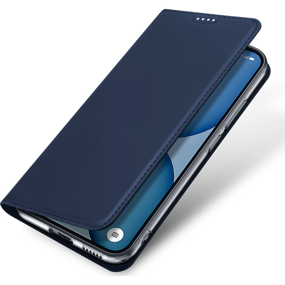 Handyhülle mit Klappe für Nothing Phone 4a, Dux Ducis Skin Pro, Dunkelblau