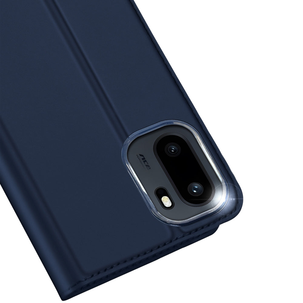 Handyhülle mit Klappe für OnePlus 15R, Dux Ducis Skin Pro, Dunkelblau