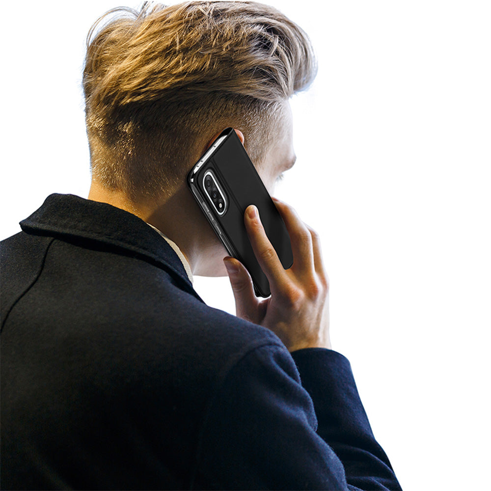 Handyhülle mit Klappe für OnePlus Nord 5, Dux Ducis Skin Pro, Schwarz