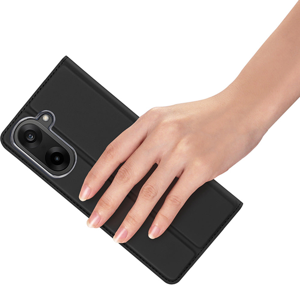 Handyhülle mit Klappe für OnePlus Nord CE5, Dux Ducis Skin Pro, Schwarz