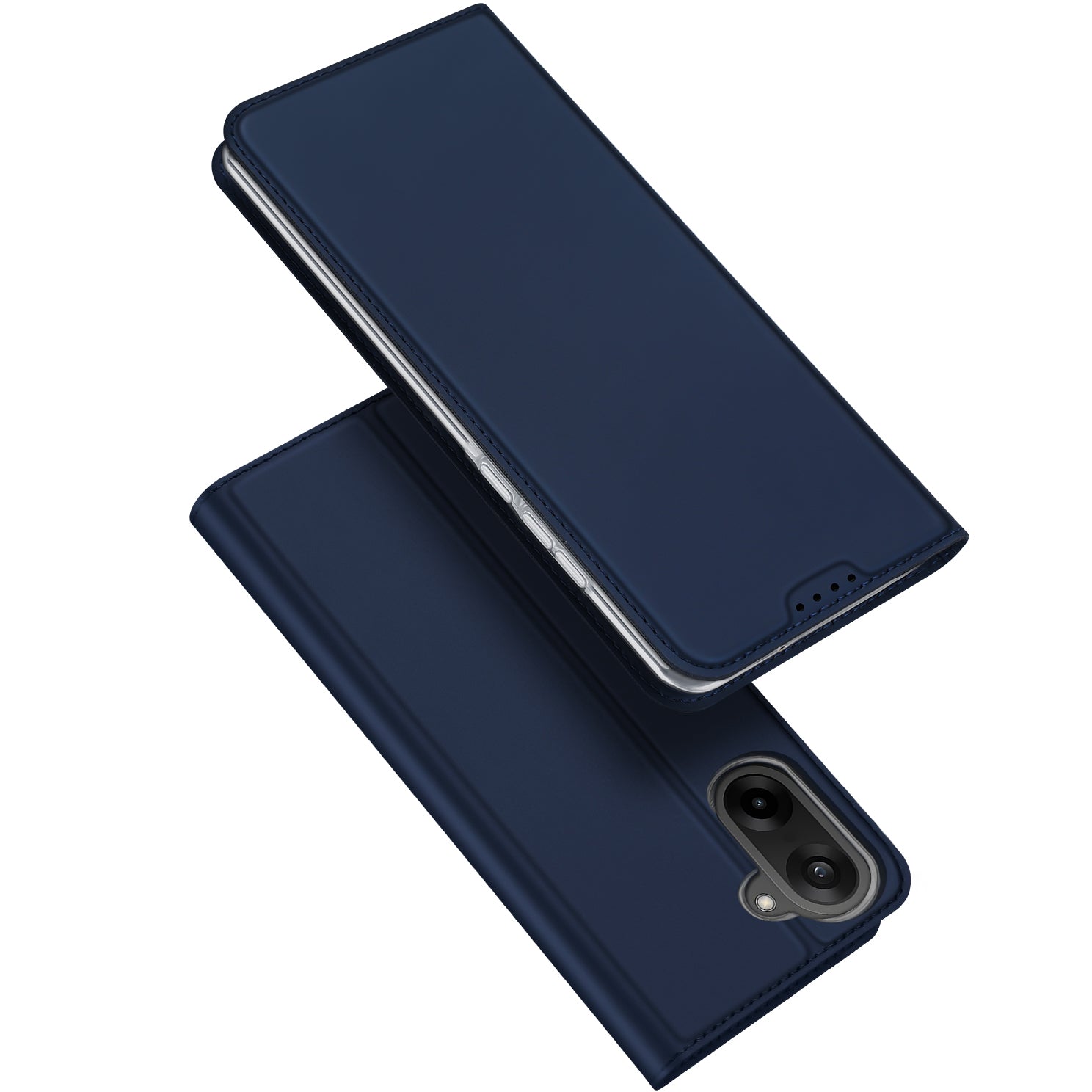 Handyhülle mit Klappe für OnePlus Nord CE5, Dux Ducis Skin Pro, Dunkelblau