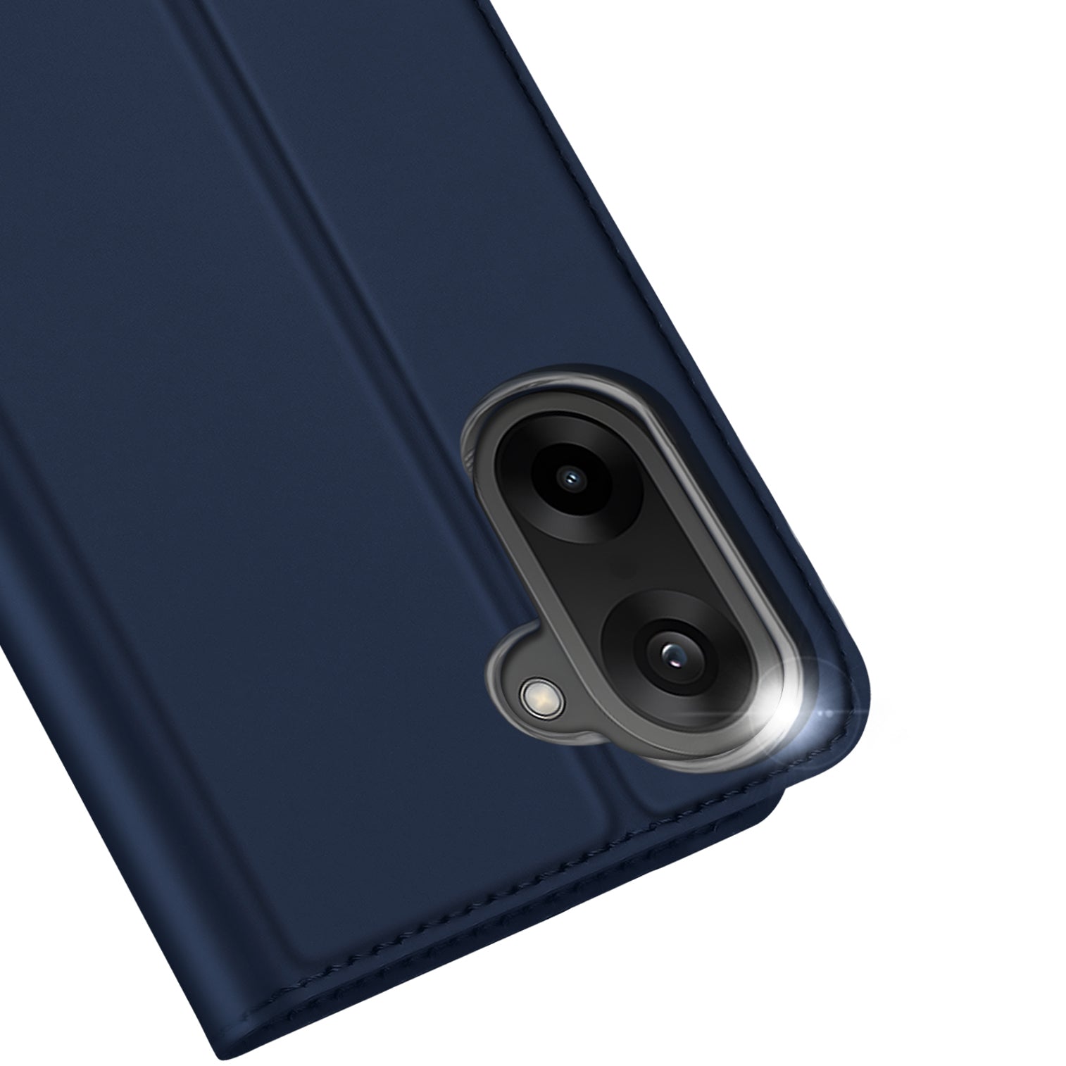Handyhülle mit Klappe für OnePlus Nord CE5, Dux Ducis Skin Pro, Dunkelblau