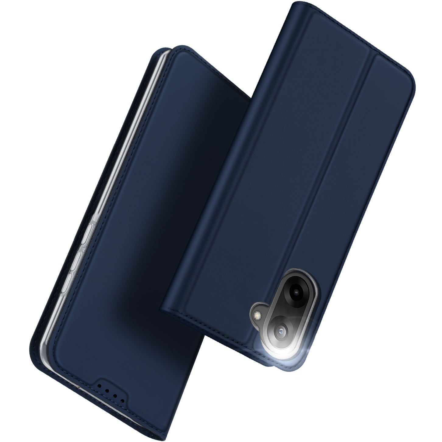 Handyhülle mit Klappe für OnePlus Nord CE5, Dux Ducis Skin Pro, Dunkelblau