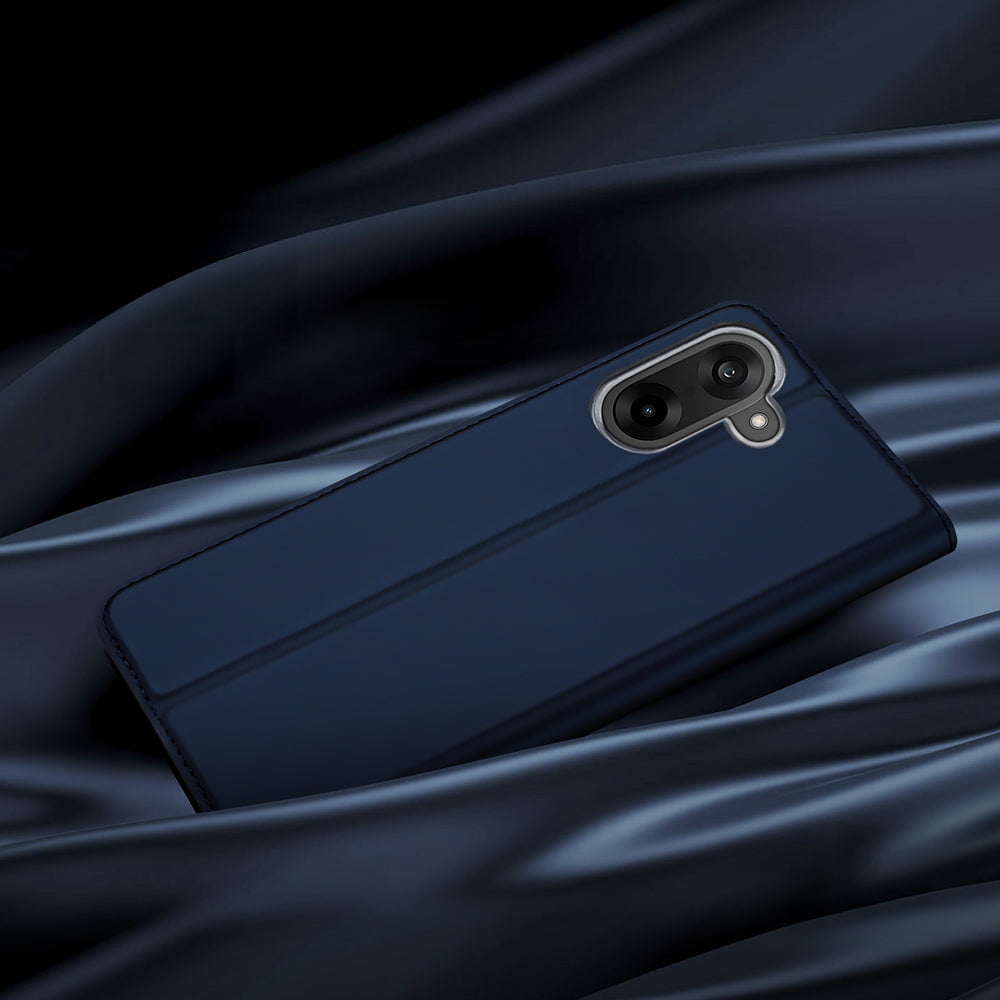 Handyhülle mit Klappe für OnePlus Nord CE5, Dux Ducis Skin Pro, Dunkelblau