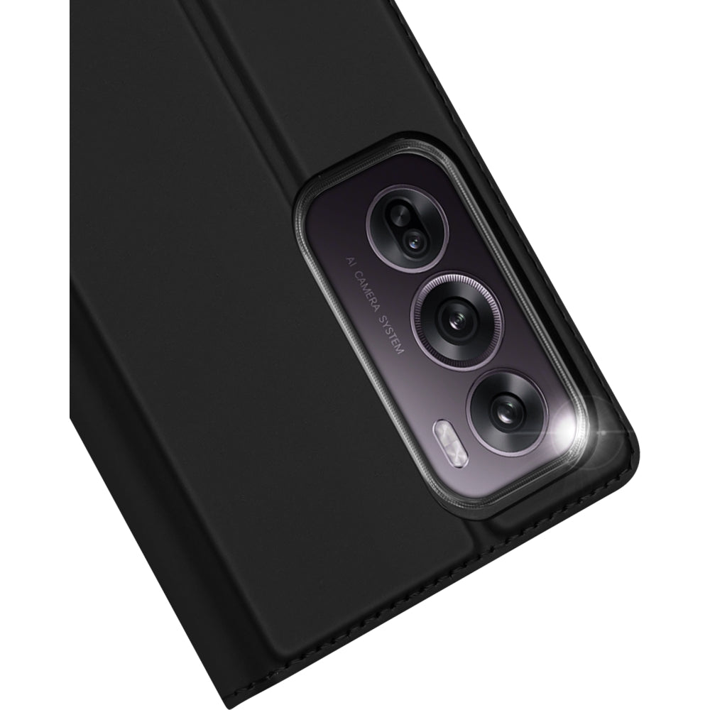 Handyhülle für Oppo Reno12 Pro, Dux Ducis Skin Pro, Schwarz