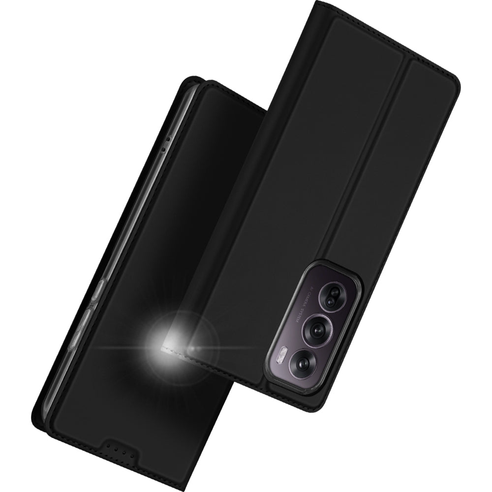 Handyhülle für Oppo Reno12 Pro, Dux Ducis Skin Pro, Schwarz