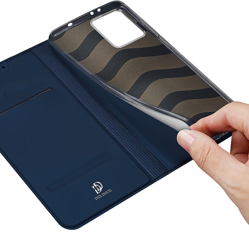 Handyhülle für Oppo Reno13 Pro, Dux Ducis Skin Pro, Dunkelblau