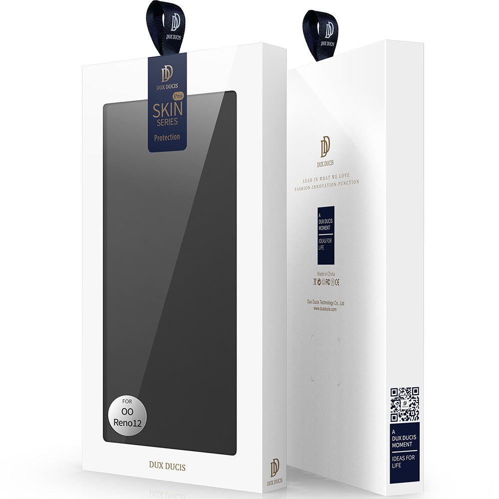 Handyhülle für Oppo Reno12, Dux Ducis Skin Pro, Schwarz