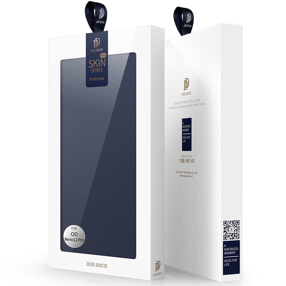 Handyhülle für Oppo Reno12 Pro, Dux Ducis Skin Pro, Dunkelblau