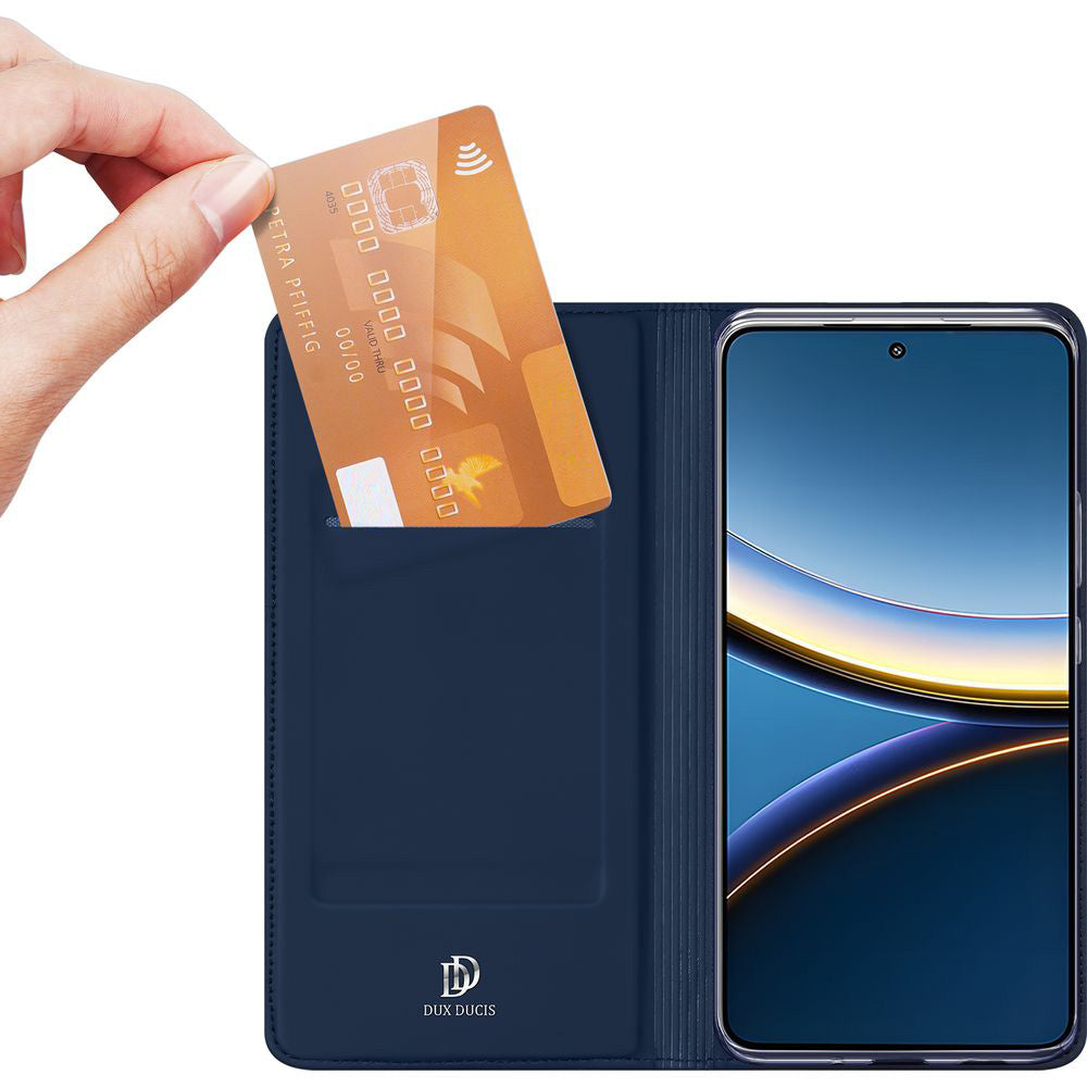 Handyhülle für Xiaomi POCO F7 Pro, Dux Ducis Skin Pro, Dunkelblau
