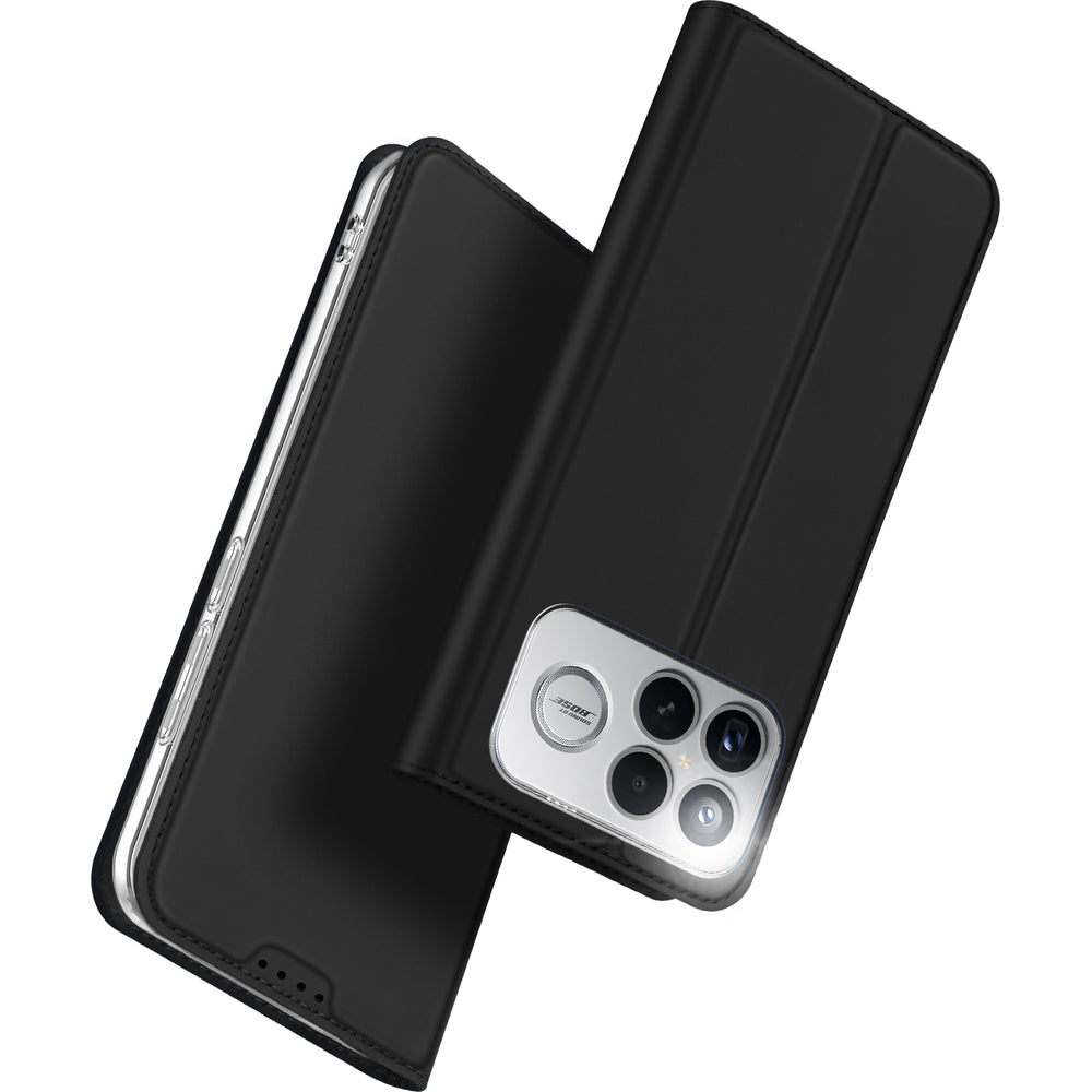 Handyhülle mit Klappe für Xiaomi POCO F8 Ultra, Dux Ducis Skin Pro, Schwarz