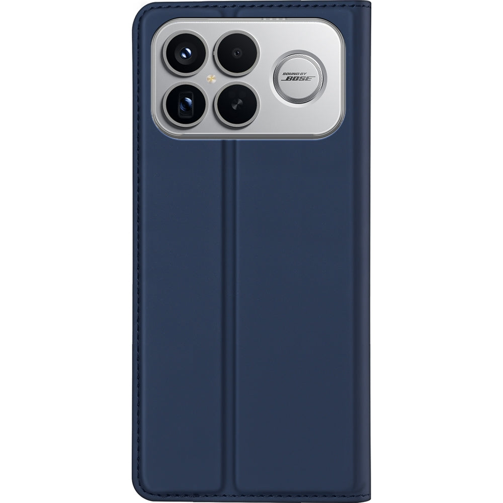 Handyhülle mit Klappe für Xiaomi POCO F8 Ultra, Dux Ducis Skin Pro, Dunkelblau