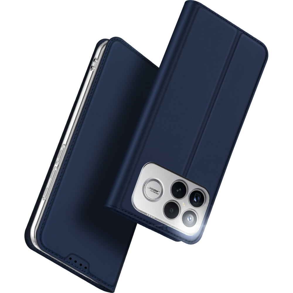 Handyhülle mit Klappe für Xiaomi POCO F8 Ultra, Dux Ducis Skin Pro, Dunkelblau