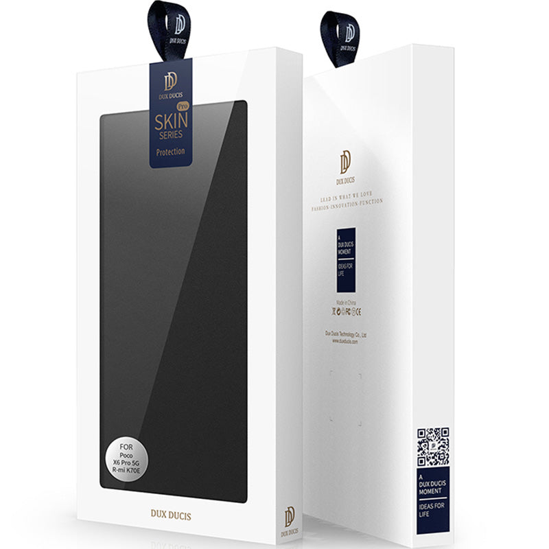 Schutzhülle für Poco X6 Pro 5G / Redmi K70E, Dux Ducis Skin Pro, Schwarz