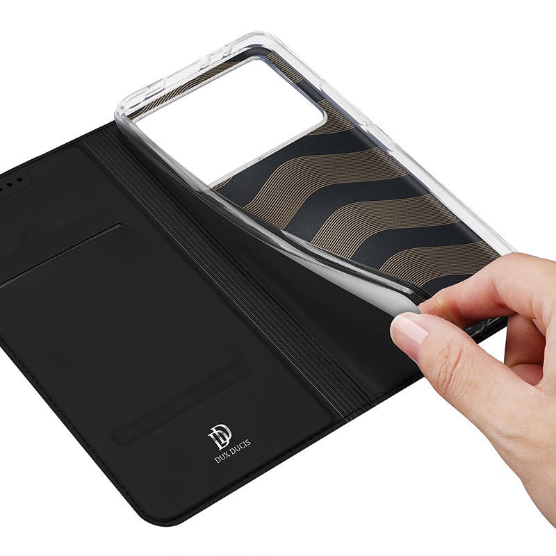 Schutzhülle für Poco X6 Pro 5G / Redmi K70E, Dux Ducis Skin Pro, Schwarz
