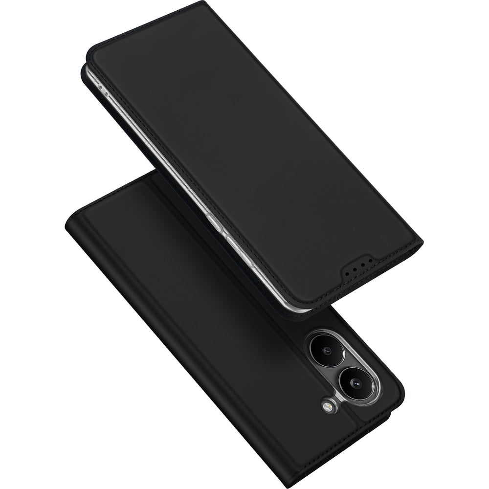 Handyhülle mit Klappe für Xiaomi POCO X8 Pro, Dux Ducis Skin Pro, Schwarz