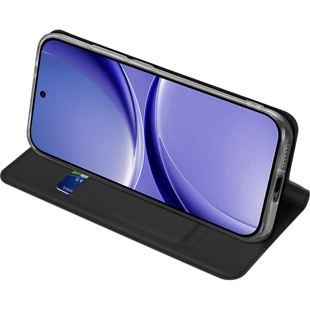 Handyhülle mit Klappe für Xiaomi POCO X8 Pro, Dux Ducis Skin Pro, Schwarz