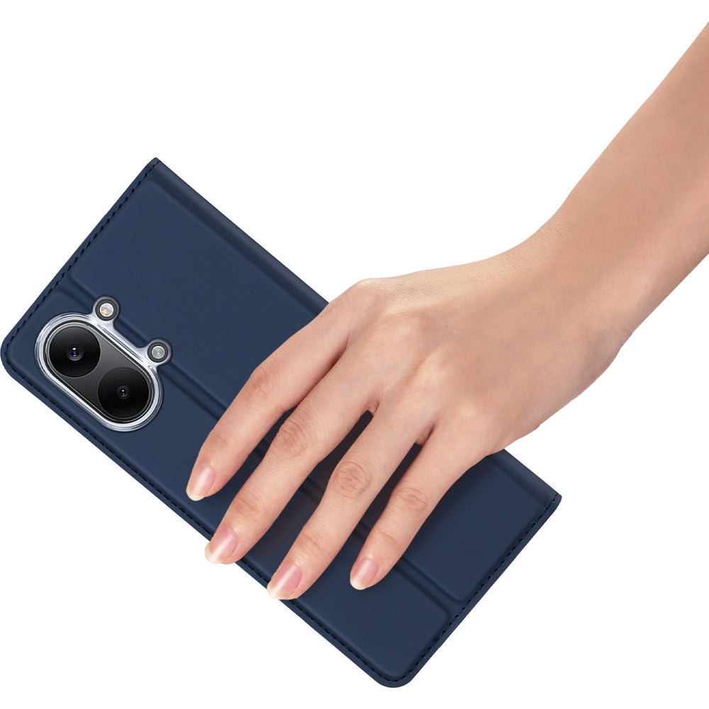 Handyhülle mit Klappe für Xiaomi POCO X8 Pro Max, Dux Ducis Skin Pro, Blau