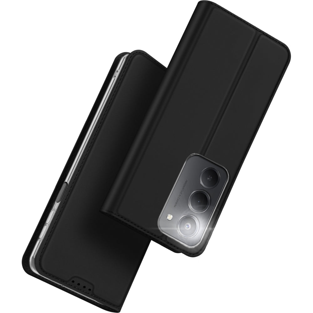 Handyhülle mit Klappe für Xiaomi Redmi 15 4G, Dux Ducis Skin Pro, Schwarz
