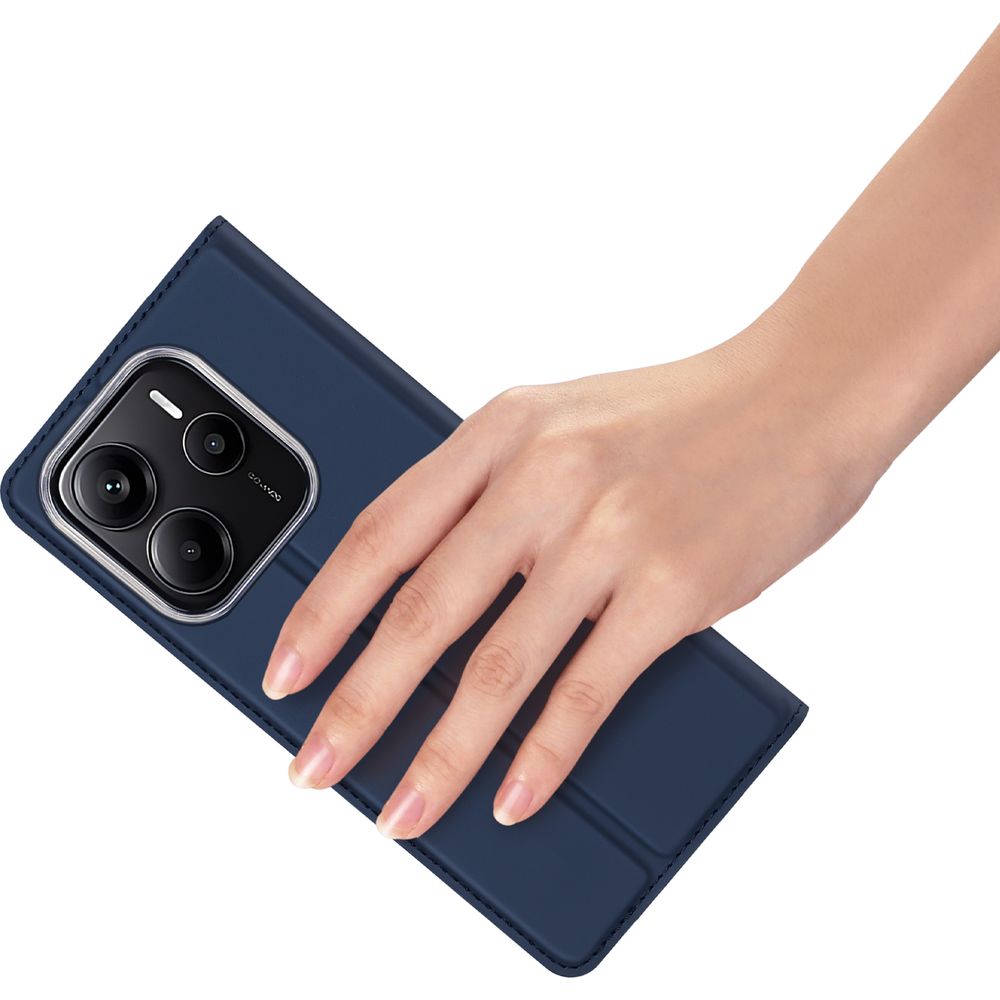 Handyhülle für Xiaomi Redmi Note 14 5G, Dux Ducis Skin Pro, Dunkelblau